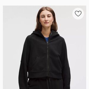 Lululemon Athletica Black Zip-Up Hoodie
